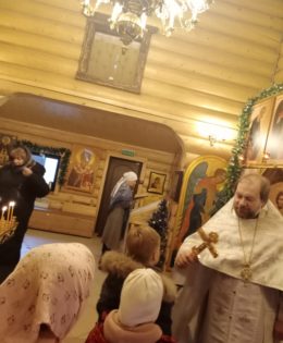 Богослужение для детей Воскресной школы